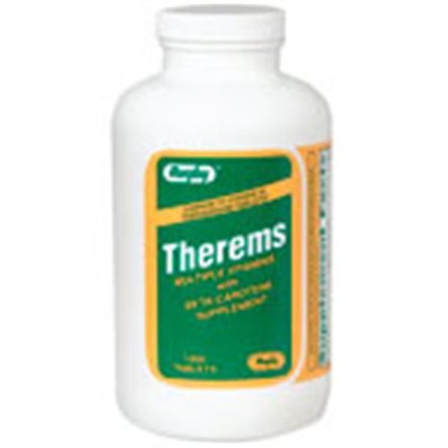 Therems, Multivitamins w/ Beta Carotene, 1000 Tablets, Watson Rugby