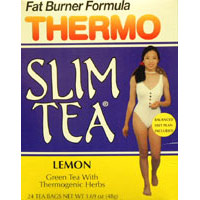 Hobe Labs Thermo Slim Tea, Lemon, 24 Tea Bags, Hobe Labs