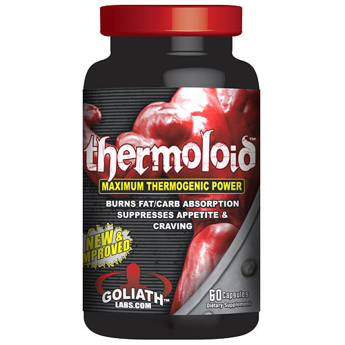 Thermoloid All-In-One Thermogenic Fat Burner, 120 Capsules, Goliath Labs