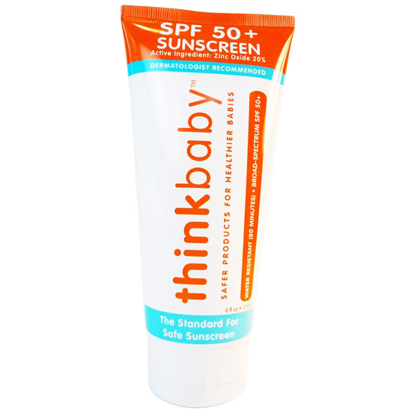 Thinkbaby Baby Safe Sunscreen SPF 50+ Family Size, 6 oz
