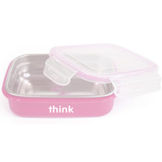 Thinkbaby BPA Free Bento Box - Pink, 1 ct