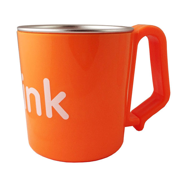 Thinkbaby BPA Free Kids Think Cup - Orange, 1 ct