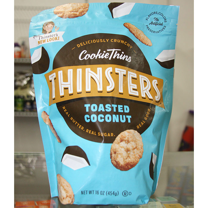 Thinsters Toasted Coconut Cookie Thins, 16 oz (454 g)