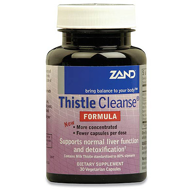 Thistle Cleanse Formula, Milk Thistle Complex, 30 Capsules, Zand