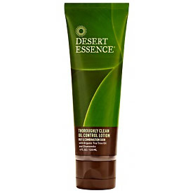 Desert Essence Thoroughly Clean Oil Control Lotion, 4 oz, Desert Essence