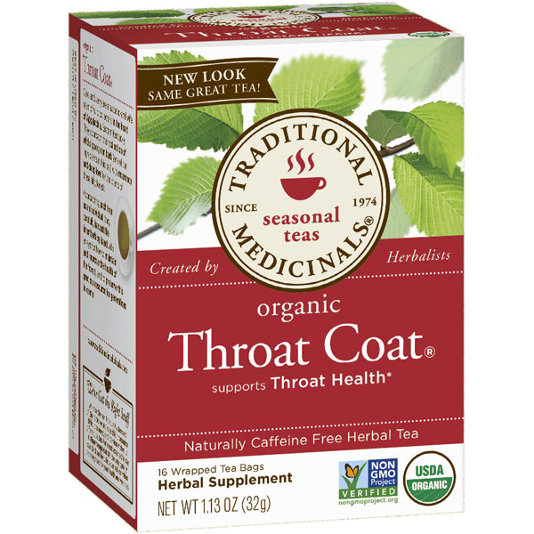 Throat Coat Tea 16 bags, Traditional Medicinals Teas
