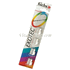 Ekotec Replaceable Head Toothbrushes Medium Head Refills, 4 Heads, Fuchs Brushes