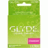 Image of Glyde Ultra Organic Flavored Condoms - Strawberry, 4 Pack, Sinclair Institute