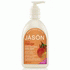 Satin Soap Mango Papaya with Pump 16 oz  Jason Natural