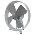 Soleus Air Soft Blade Table Fan 8 Inch (FT1-20-10 DB)