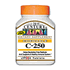 Vitamin C 250 mg Chewable Orange 60 Tablets  21st Century