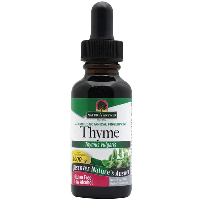 Nature's Answer Thyme Herb Extract Liquid 1 oz from Nature's Answer