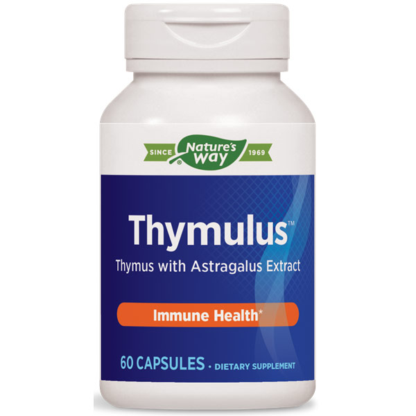Thymulus, Thymus + Astragalus, 60 Capsules, Enzymatic Therapy