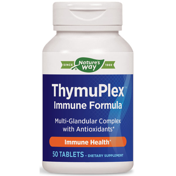 ThymuPlex, Multi-Glandular Complex, 50 Tablets, Enzymatic Therapy