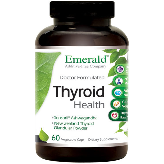Thyroid Health, 60 Vegetable Capsules, Emerald Labs