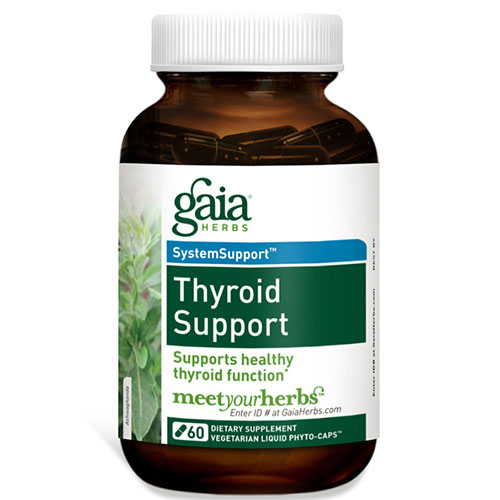 Thyroid Support, 120 Liquid Phyto-Caps, Gaia Herbs