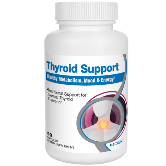 Thyroid Support, 90 Vegetable Capsules, Roex