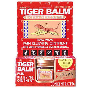 Tiger Balm Red, Extra Strength Pain Relieving Ointment 0.63 oz from Tiger Balm