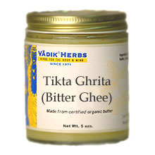 Tikta Ghrita - Bitter Ghee (not for cooking), 7 oz, Vadik Herbs
