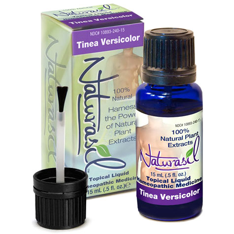 Naturasil Topical Liquid Homeopathic Remedy for Tinea Versicolor, 15 ml, Naturasil