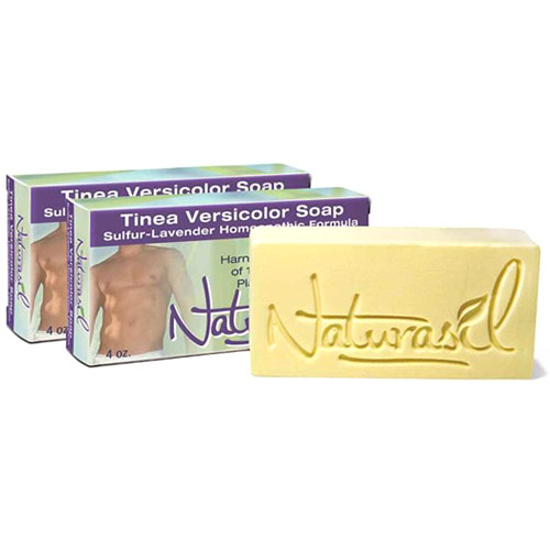 Naturasil Tinea Versicolor Medicated Soap, 4 oz x 2 pc, Naturasil