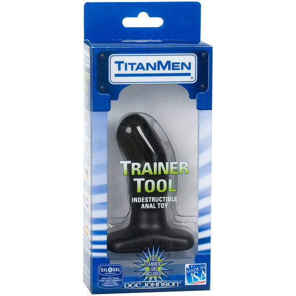 TitanMen Trainer Tool #1 - Black, Butt Plug, Doc Johnson