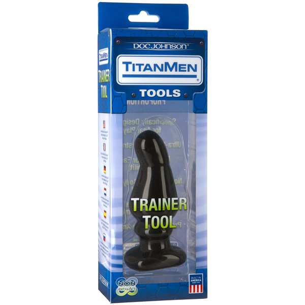 TitanMen Trainer Tool #5 - Black, Anal Toy, Doc Johnson