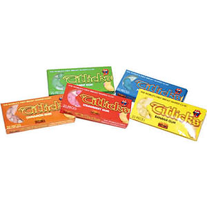 Hott Products Titlick's - Banana Flavored Gum, 20 Boxes, Hott Products