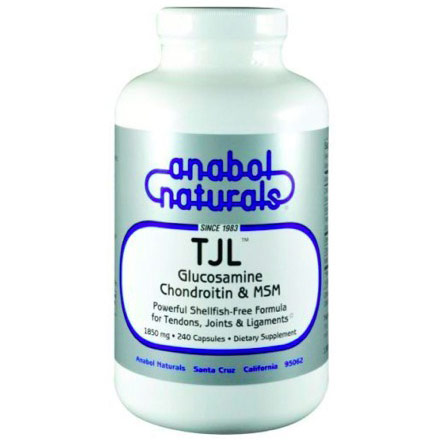 TJL Glucosamin Chondroitin & MSM, 30 Capsules, Anabol Naturals