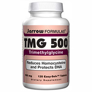 TMG Trimethylglycine 500 mg, 120 Easy-Solv tablets, Jarrow Formulas