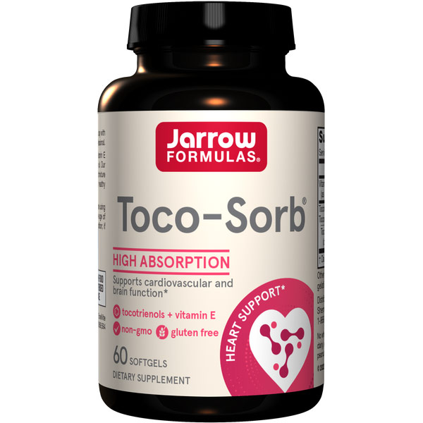 Toco-Sorb ( Toco-Life ) Tocotrienol Complex, 60 softgels, Jarrow Formulas