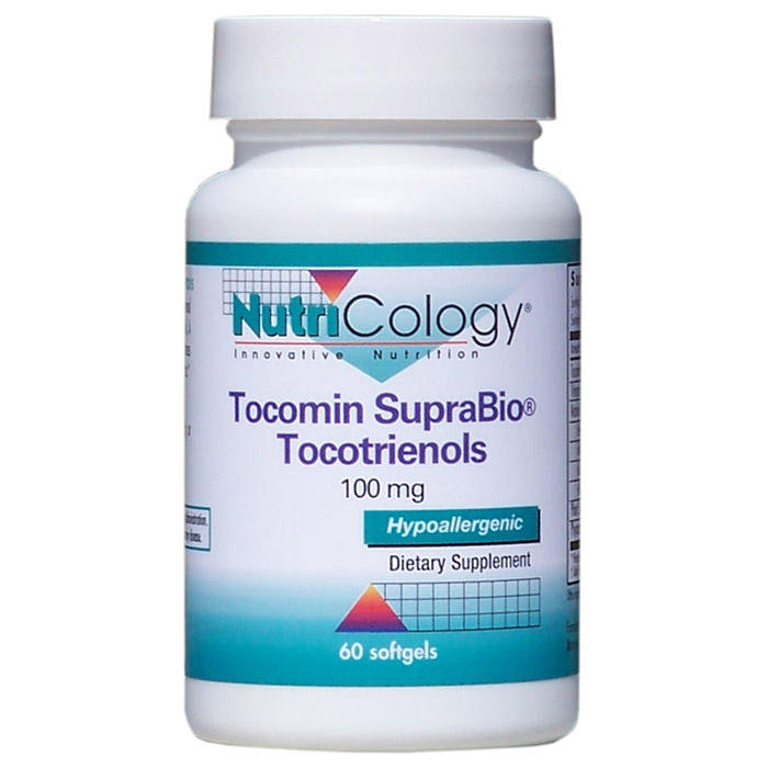 Tocomin SupraBio Tocotrienols 100 mg, 120 Softgels, NutriCology