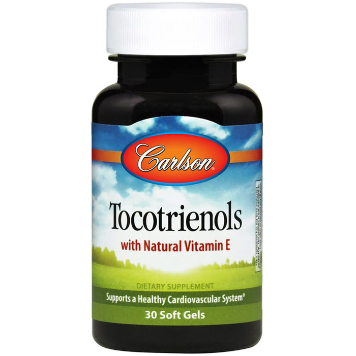 Tocotrienols Complex With Natural Vitmain E, 30 softgels, Carlson Labs