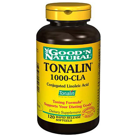 Good 'N Natural Tonalin 1000-CLA, 120 Softgels, Good 'N Natural