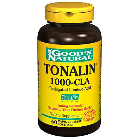 Good 'N Natural Tonalin 1000-CLA, 60 Softgels, Good 'N Natural