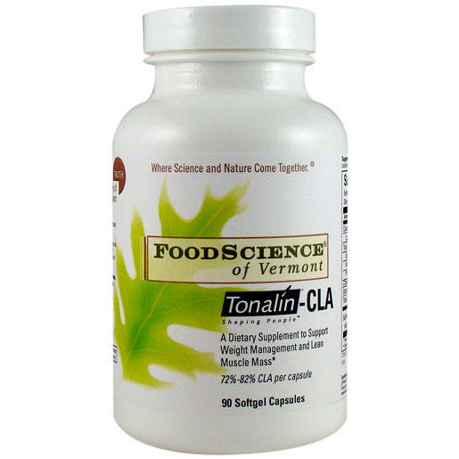 FoodScience Of Vermont Tonalin CLA, 90 Capsules, FoodScience Of Vermont