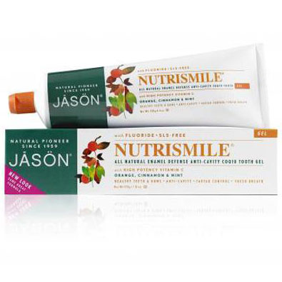 Jason Natural Toothpaste NutriSmile Plus CoQ10 Gel 6 oz, Jason Natural