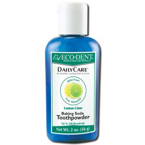 DailyCare Toothpowder, Lemon-Lime, 2 oz, Eco-Dent (Ecodent)