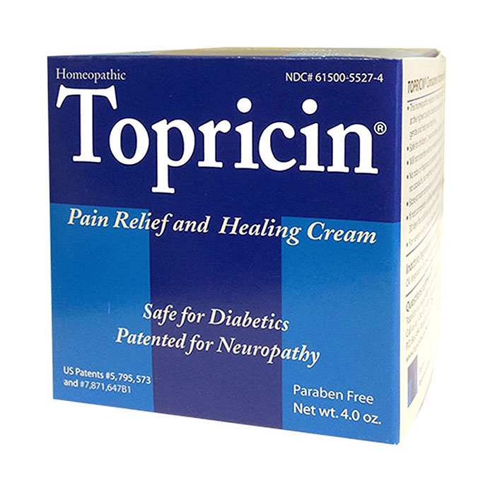 Topricin Pain Relief & Healing Cream, 4 oz Jar