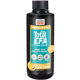 Total EFA Liquid With Pure Fish Oil, 8 oz, Health From The Sun