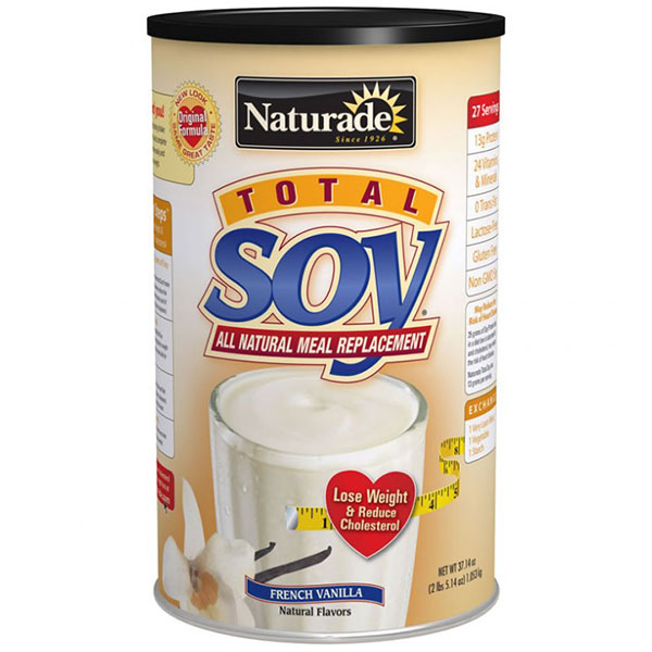 Naturade Total Soy Meal Replacement French Vanilla 2.4 lb from Naturade