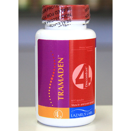 Tramaden HCL Pain Relief, 60 Capsules, Lazarus Labs