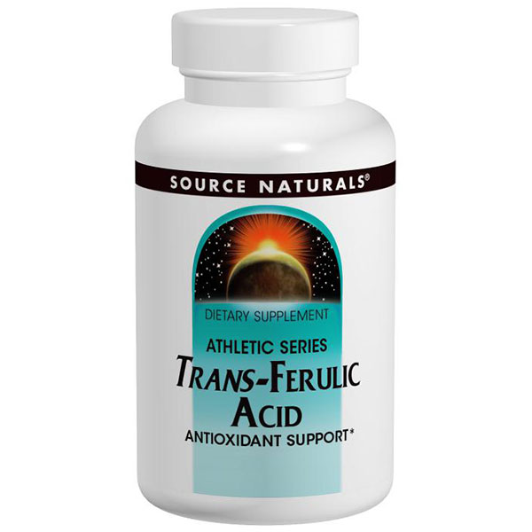 Trans-Ferulic Acid 250mg 30 tabs from Source Naturals