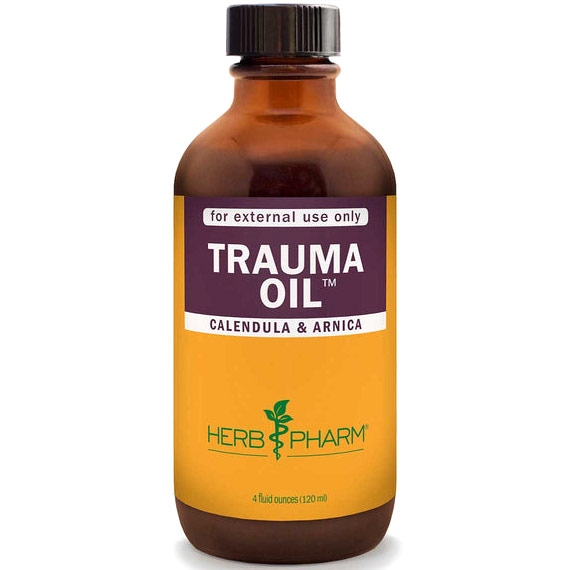 Trauma Oil Compound Liquid, 4 oz, Herb Pharm