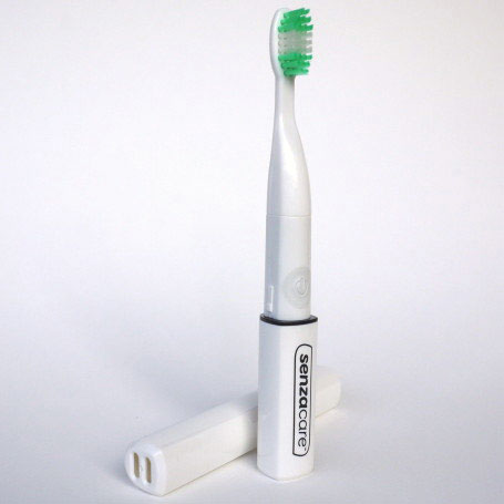 TravelSonic2 Electric Toothbrush, White, 1 ct, SenzaCare
