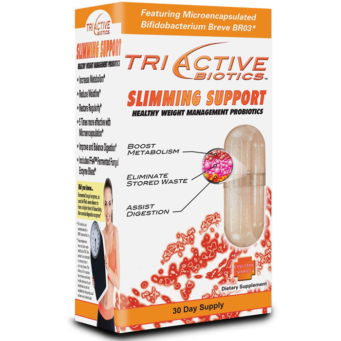 TriActive Biotics Slimming Support, 30 Capsules, Essential Source