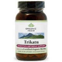 Organic India Trikatu, Digestive & Metabolic Support, 90 Veggie Capsules, Organic India