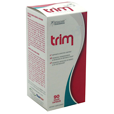 Trim X3 Weight Loss, 90 Capsules, Betancourt Nutrition