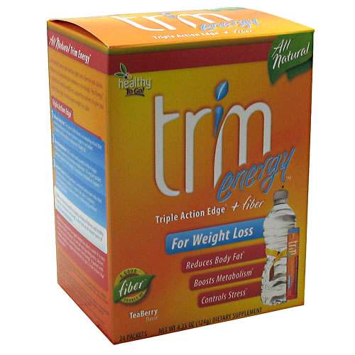 Trim Energy, Weight Loss Drink Mix, 24 Packets, ToGo Brands (Healthy To Go)