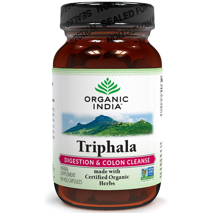 Triphala Formula, Value Size, 180 Vegetarian Capsules, Organic India